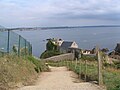 Petit chemin pour descendre jusqu'au Fort de Bertheaume