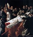 Saint Bonaventure's Body Lying in State 1629, Paris, Louvre Museum