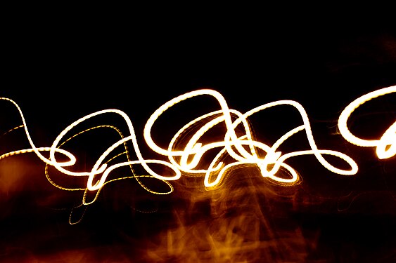 Light painting 1.