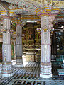 Laxminath-Temple in Bikaner, foundation of the city was laid here in 1488 by Rao Bikaji. The temple was erected during the reign of Rao Lunkaran and was added to by Maharaja Ganga Singh.