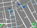 Quintana bus-&-metro connections (2nd version).