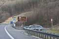 Tunnel Schwarzer Berg der A 70 Schweinfurt–Bamberg durch den nördlichen Steigerwald-Ausläufer