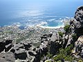 View of Camps Bay from Table Mountain