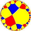 Uniform tiling of hyperbolic plane, 5x6x6o Generated by Python code at User:Tamfang/programs