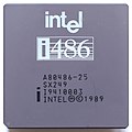 Intel A80486-25 SX249 (first i486)