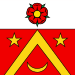 Flag of the Atavaux commune, Fribourg Canton, Switzerland