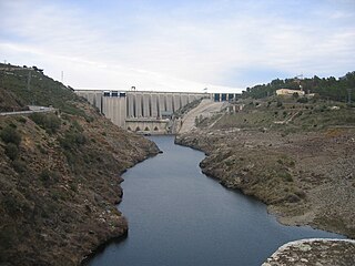 Dam "José María Oriol", Alcántara (Spain)