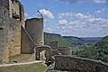 792) La vallée de la Céou, depuis le Château de Castelnaud, Dordogne. 7 septembre 2011