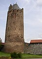 English: Grey tower Deutsch: Grauer Turm