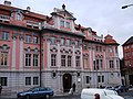 English: Faust's house on Karlovo náměstí Čeština: Faustův Dům, Karlovo náměstí