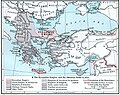 The Byzantine Empire, 1355. The Historical Atlas, William R. Shepherd, 1355.