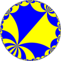 Uniform tiling of hyperbolic plane, 5x5o8o. Generated by Python code at User:Tamfang/programs.