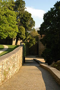 Parque de Santo Domingo en Santiago