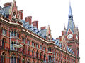 London, St. Pancras station and Midland Hotel