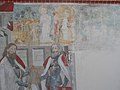 Medieval frescos in upper church of the Kwidzyn cathedral