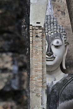 Wat Si Chum, Mueang Kao Subdistrict, Mueang Sukhothai District, Sukhothai Province Photograph: At938064 Licensing: CC-BY-SA-3.0