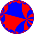 Uniform tiling of hyperbolic plane, 6o6o6x Generated by Python code at User:Tamfang/programs