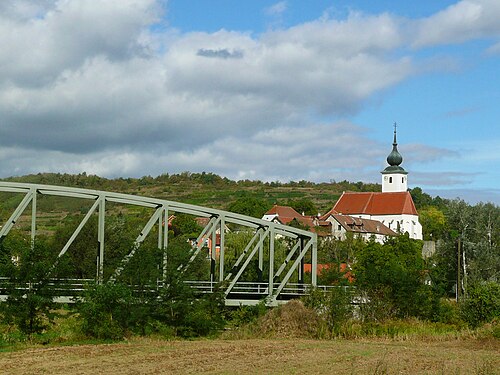 Iron bridge on the Kamp, Stiefern (Schönberg), 2011