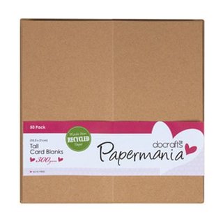 Papermania, Karten & Umschl�ge-Packung DINlang - kraft