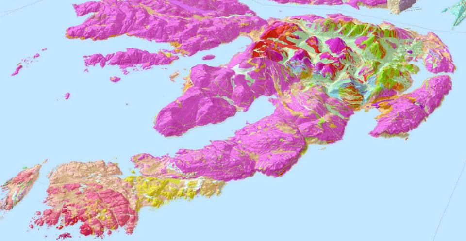 Image from BGS Geology of Britain Map