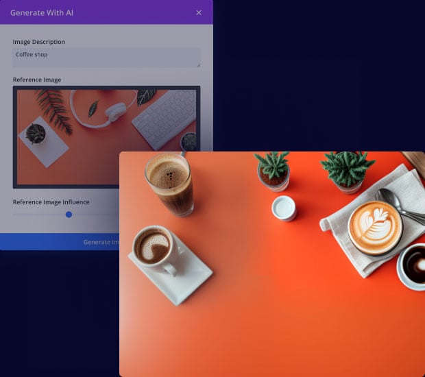 Divi AI Reference Image