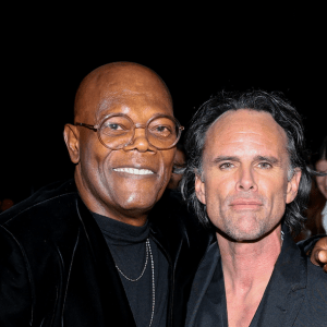 Samuel L. Jackson and Walton Goggins at the Museum of Modern Art Film Benefit presented by Chanel, A Tribute to Samuel L. Jackson