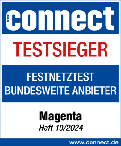 Connect - Testsieger - Festnetztest 10/2024