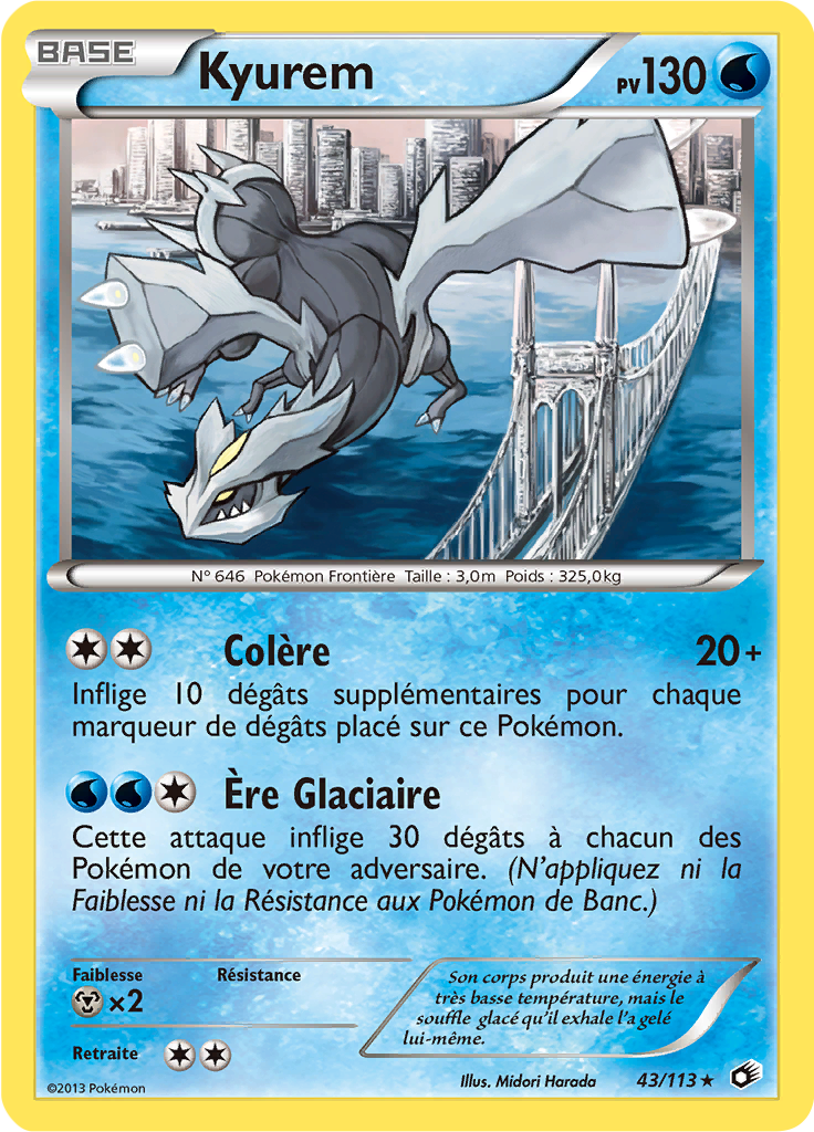 Kyurem (Noir & Blanc Trésors Légendaires 43)