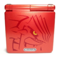 GBA SP Groudon