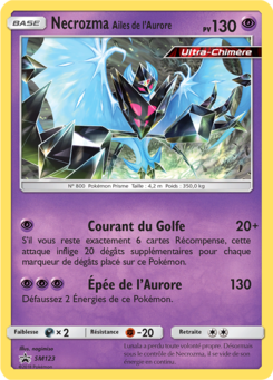 Necrozma Ailes de l'Aurore (Promo SM 123)