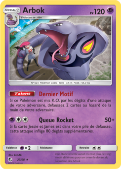 Arbok (Destinées Occultes 27)