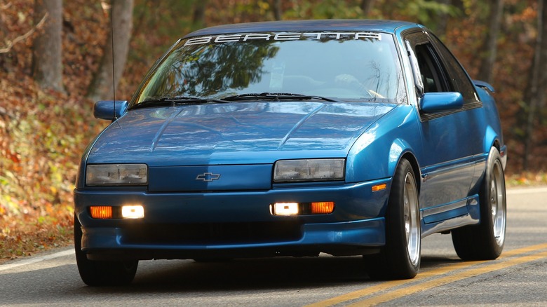 1993 Chevrolet Beretta front end driving