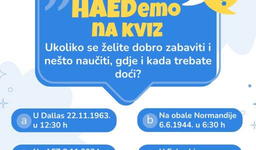 Održan PUB kviz u organizaciji HAED-a