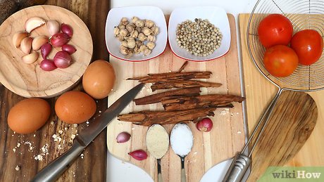 Step 2 Organize your tools and ingredients before cooking.