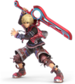 Shulk's render in Super Smash Bros. Ultimate